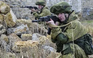 Первому крымскому десантно-штурмовому батальону вручили боевое знамя