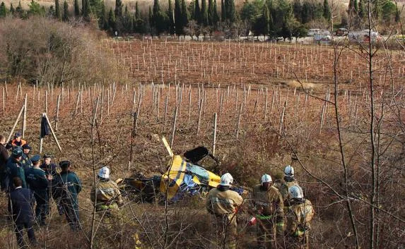 Вертолет Robinson, разбившийся под Алуштой год назад, упал из-за перегрузки