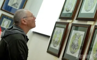 В галерее «Арт-Бульвар» открылась выставка графики художника-«подснежника» Михаила Семашина