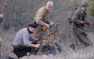 В Севастополе провели историческую реконструкцию «Оборона дзота № 11» периода второй обороны Севастополя