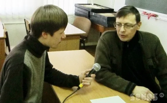 В Севастополе с лекцией о современном искусстве выступил художник и искусствовед Глеб Вышеславский