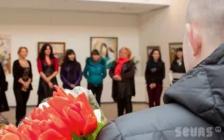 Творческий девичник в Национальном союзе художников Украины