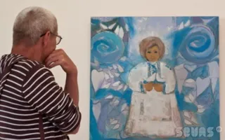 Ялтинская художница Ольга Самойлик-Иванюк подарила севастопольцам своё «восхищение»