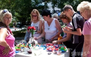 Выставка изделий ручной работы стала украшением праздника «День семьи, любви и верности»