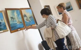 Черноморский флот на картинах Андрея Лубянова