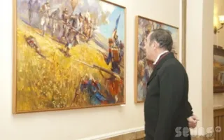 Открылась персональная выставка картин Сергея Берлова «Севастопольская сага»