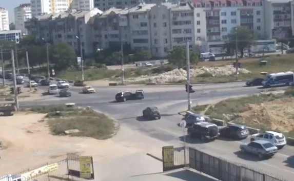 ДТП в Севастополе в районе пятого километра Балаклавского шоссе. Видео столкновения