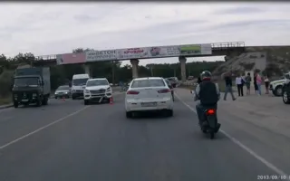 Свадебный кортеж попал в ДТП на Камышовом шоссе 