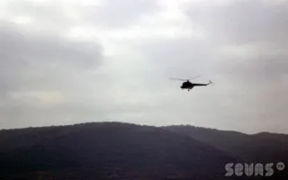 На аэродроме «Бельбек» разбился военный вертолёт. Пострадал экипаж