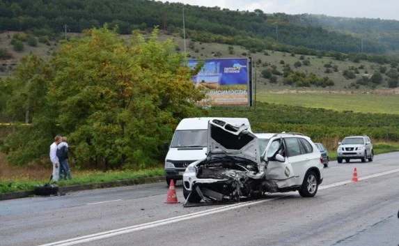 В результате аварии в районе Ялтинского кольца один человек погиб
