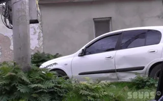 В Севастополе на улице Льва Толстого «Nissan» вылетел с дороги 