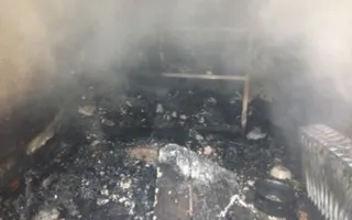 В сгоревшей времянке пожарные обнаружили погибшую женщину