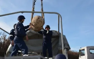 В Севастополе уничтожили ещё одну бомбу. Видео