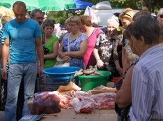 Бесплатным квасом и ярмаркой встретили первый день лета жители округа Михаила Брицына