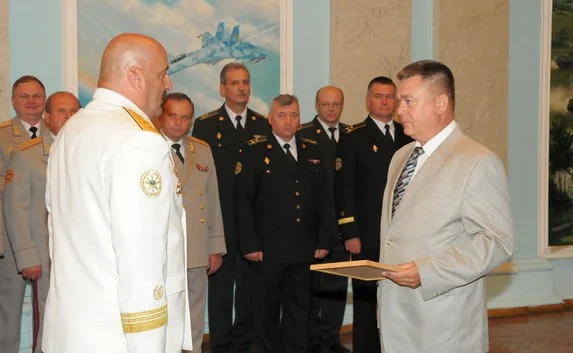 Командующий ВМСУ Юрий Ильин стал адмиралом