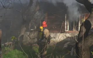 Пожар в Ленинском районе на улице Капитанской, погиб мужчина