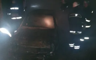 Из-за забывчивости водителя в гараже сгорел автомобиль