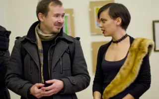 «Разговор с самим собой»: в художественном музее открылась биеннале камерной абстрактной акварели