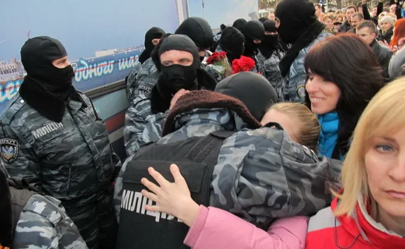 Севастопольцы поставят палатку для сбора средств сотрудникам «Беркута», которым перестали платить зарплату