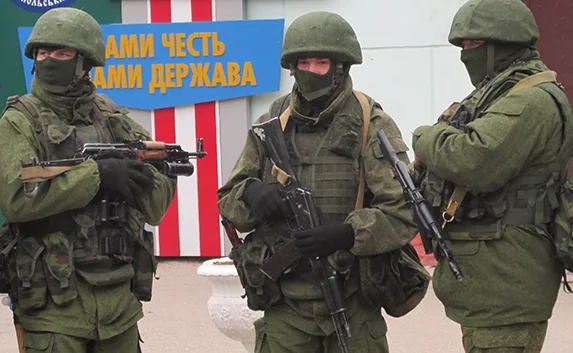 Военнослужащие ВМСУ поинтересовались у Путина, где можно купить автоматы и гранатомёты