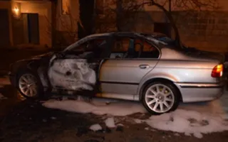 Ночью сожгли авто адвоката, который заявил, что боролся с беззаконием со стороны правоохранительных органов