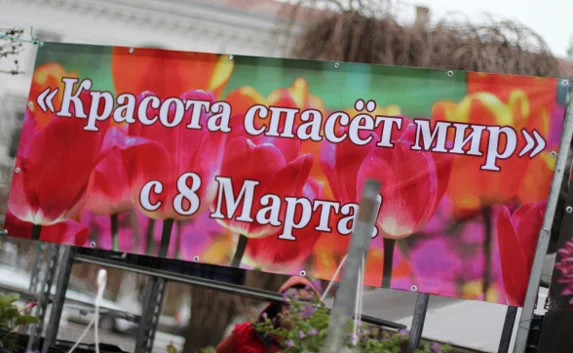 «Красота спасёт мир!»: в Севастополе открылась цветочная выставка, посвящённая Международному женскому дню