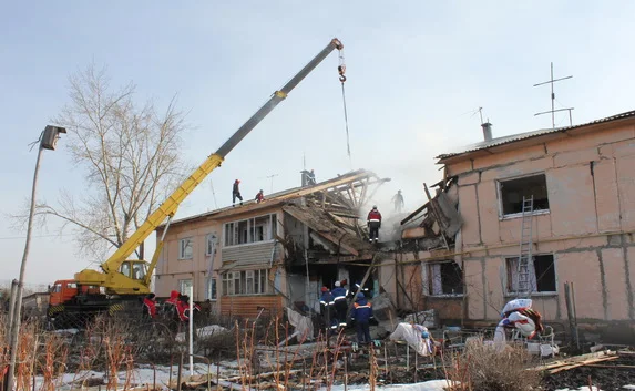 При взрыве бытового газа в Омской области погибли пять человек