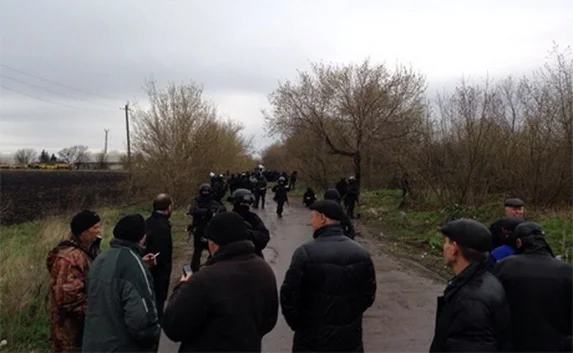 В Славянске проходит антитеррористическая операция