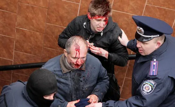 В Харькове в столкновениях пострадали 50 человек