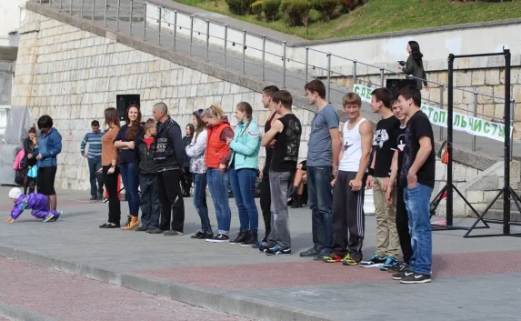 В Севастополе провели праздник добра и спорта «Эко-герой»