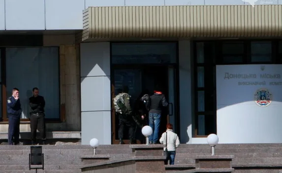 В Донецке захвачен горсовет
