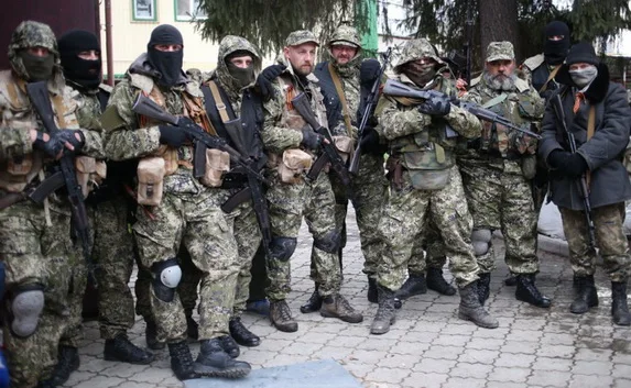 В Славянске захвачена телевышка и прекращено вещание украинских телеканалов