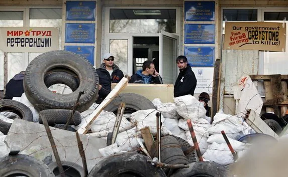 В Краматорске захвачены СБУ и милиция