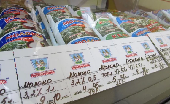 В магазинах в центре Севастополя правильные цены в рублях
