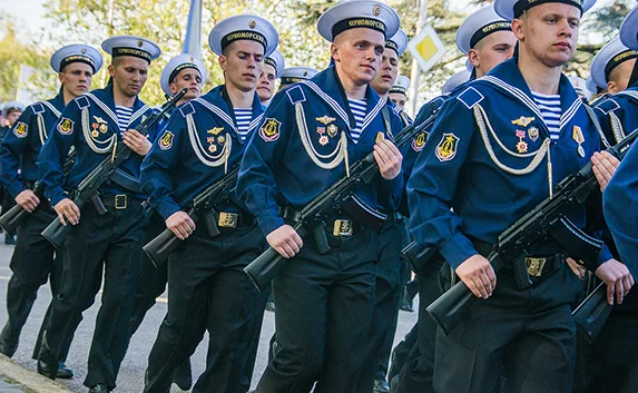 В Севастополе провели репетицию Парада победителей