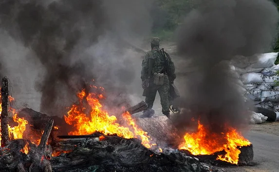 Ночью в Славянске шли бои
