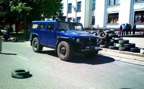 В Луганской области через границу прорвался российский «Тигр»