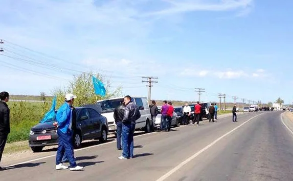 Крымские татары приехали голосовать на Херсонщину