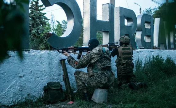 В Донецке обстреляна воинская часть