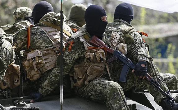 Дом правительства в Донецке обстрелян из гранатомёта