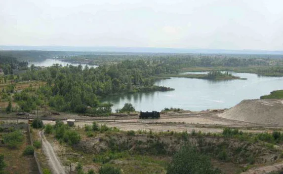 Над Красным Лиманом поднят украинский флаг