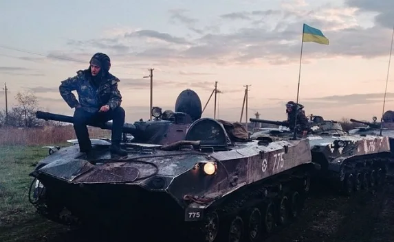 Украинские танки штурмуют Славянск