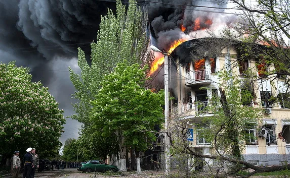 В Славянске от снаряда погиб ребёнок