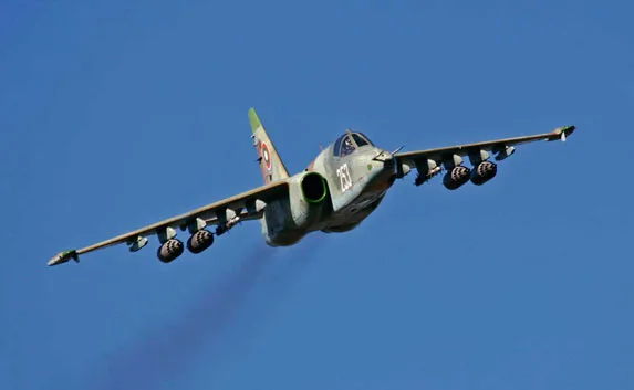 Ополченцы сбили украинский штурмовик «Су-25»