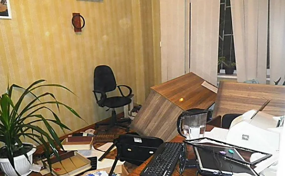 В Торезе разгромлена редакция местной газеты