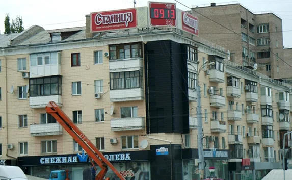 Наружную рекламу в Луганске «национализировали»