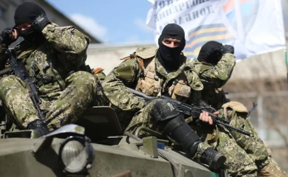 Ополченцы через блокаду въехали в Краматорск