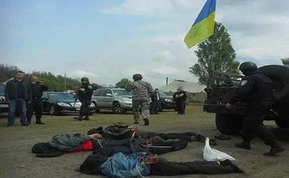 СБУ рапортует о ликвидации группы ополченцев в Славянске
