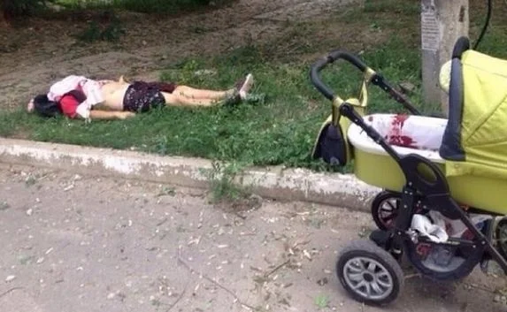 В Луганске во время бомбёжки погибла семья с младенцем