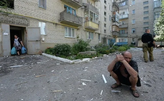 В Донецке раздаются залпы тяжёлых орудий